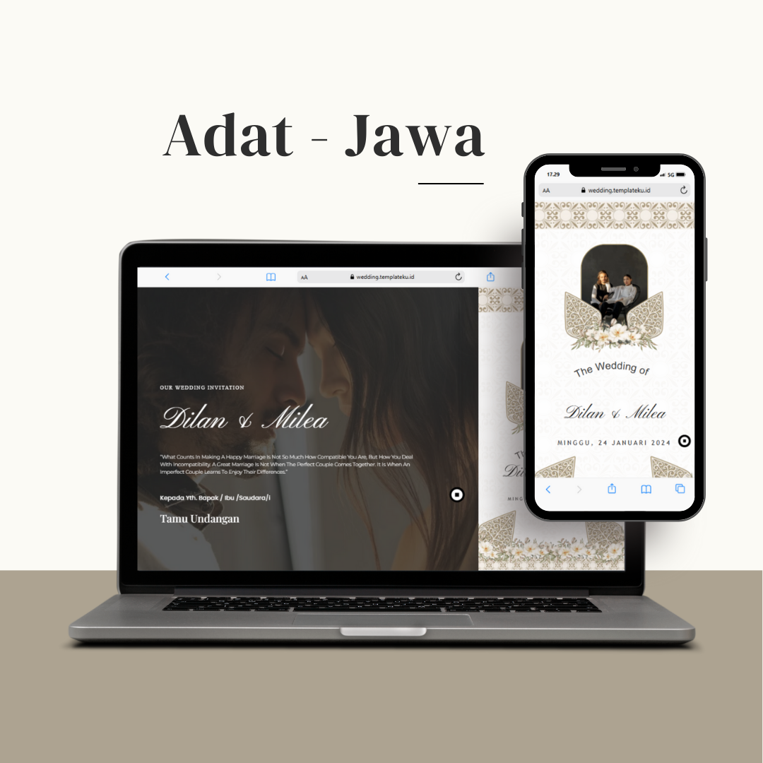 Undangan Digital Adat Jawa