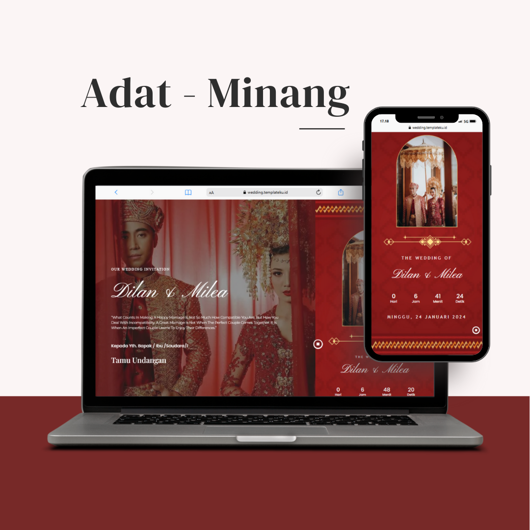 Undangan Digital Adat Minang