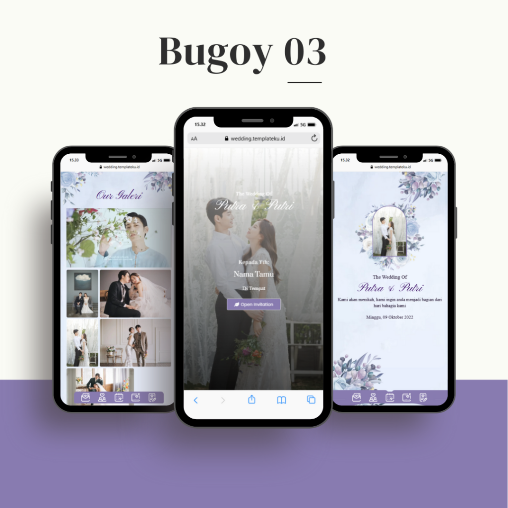 Undangan Digital Tema Animasi bugoy3