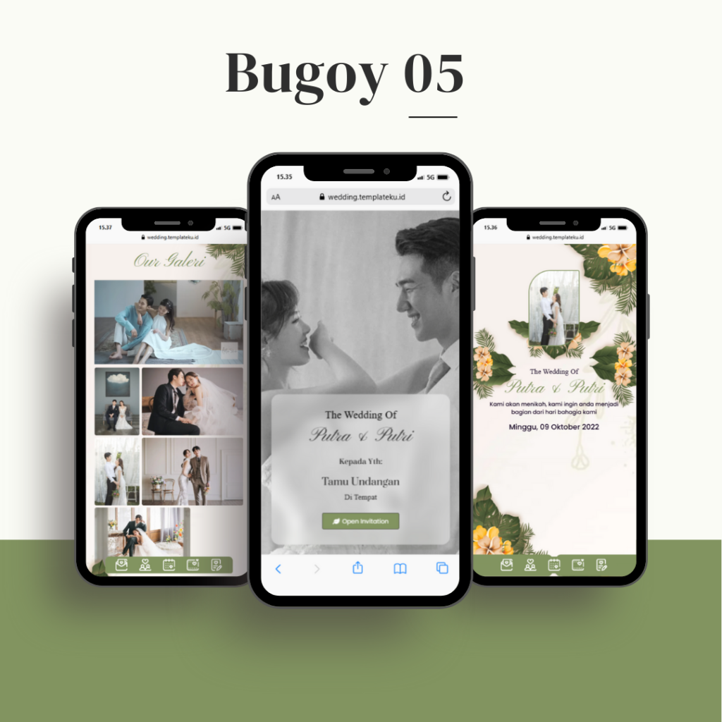 Undangan Digital Tema Animasi bugoy5